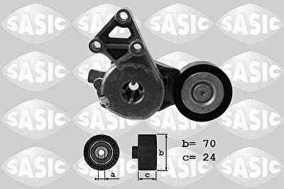 Sasic 1626037 натяжитель ремня, клиновой зубча на SKODA OCTAVIA Combi (1U5)