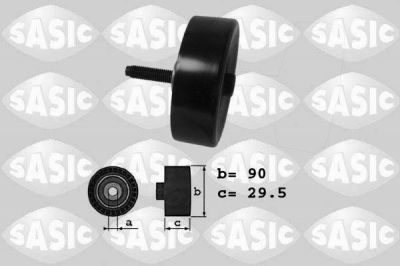 Sasic 1626091 паразитный / ведущий ролик, поликлиновой ремень на FORD FOCUS (DAW, DBW)