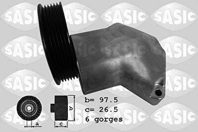 Sasic 1626094 натяжитель ремня, клиновой зубча на FORD FIESTA IV (JA_, JB_)