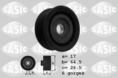 Sasic 1626108 паразитный / ведущий ролик, поликлиновой ремень на FORD MONDEO III седан (B4Y)