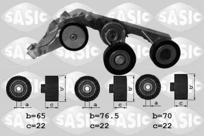 Sasic 1626134 натяжитель ремня, клиновой зубча на MERCEDES-BENZ A-CLASS (W168)