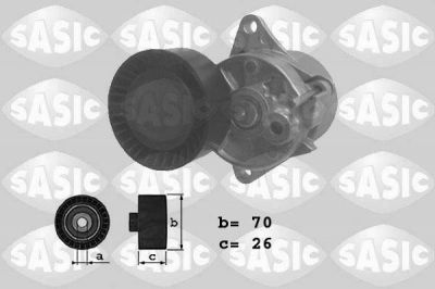 Sasic 1626137 натяжитель ремня, клиновой зубча на MERCEDES-BENZ VITO автобус (W639)