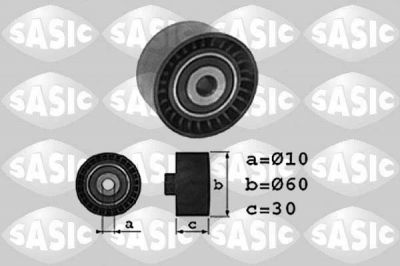 Sasic 1700014 паразитный / ведущий ролик, зубчатый ремень на PEUGEOT 308 (4A_, 4C_)