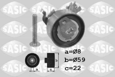 Sasic 1706040 натяжной ролик, ремень грм на OPEL ASTRA G универсал (F35_)