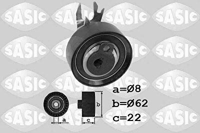Sasic 1706044 натяжной ролик, ремень грм на VW LUPO (6X1, 6E1)