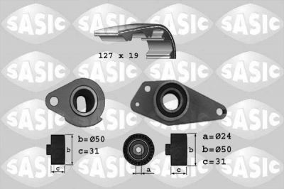 Sasic 1754016 комплект ремня грм на RENAULT LAGUNA I (B56_, 556_)