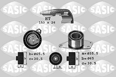 Sasic 1754021 комплект ремня грм на RENAULT LAGUNA I (B56_, 556_)