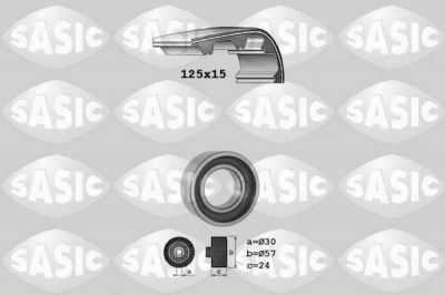 Sasic 1756018 комплект ремня грм на FIAT UNO (146A/E)