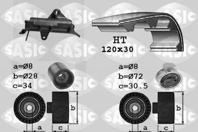 Sasic 1756020 комплект ремня грм на VW PASSAT Variant (3B6)