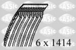 Sasic 1774039 поликлиновой ремень на FORD SCORPIO I (GAE, GGE)