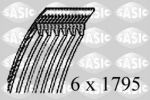 Sasic 1774048 поликлиновой ремень на MITSUBISHI CARISMA седан (DA_)