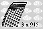 Sasic 1776009 поликлиновой ремень на FIAT PALIO Weekend (178DX)