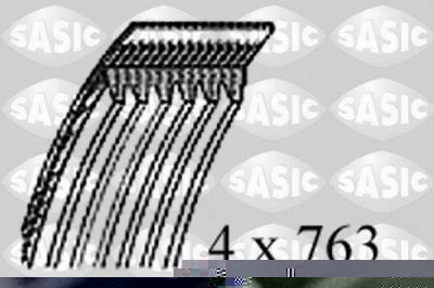 Sasic 1776014 поликлиновой ремень на MITSUBISHI COLT IV (CA_A)