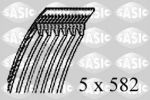 Sasic 1776027 поликлиновой ремень на FORD MONDEO I (GBP)