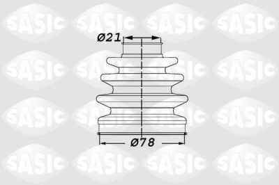 Sasic 1906013 комплект пылника, приводной вал на FORD FOCUS II седан (DA_)