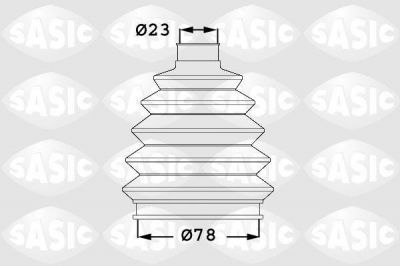 Sasic 1906019 комплект пылника, приводной вал на OPEL ZAFIRA A (F75_)