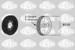 Sasic 2150025 ременный шкив, коленчатый вал на PEUGEOT 106 I (1A, 1C)