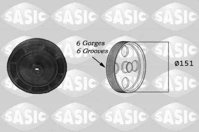SASIC Ременный шкив, коленчатый вал (2154006)