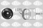 Sasic 2156013 ременный шкив, коленчатый вал на OPEL ASTRA G универсал (F35_)