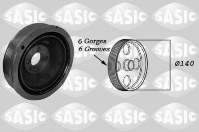 Sasic 2156051 ременный шкив, коленчатый вал на ALFA ROMEO 156 (932)