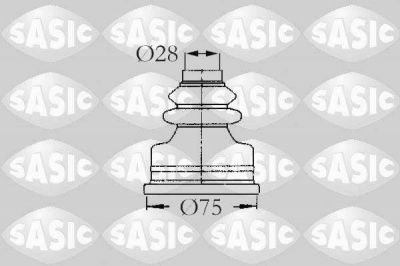 Sasic 2873773 комплект пылника, приводной вал на PEUGEOT BOXER автобус (230P)