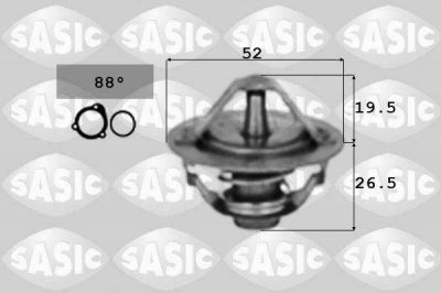 Sasic 3306032 термостат, охлаждающая жидкость на HONDA PRELUDE III (BA)