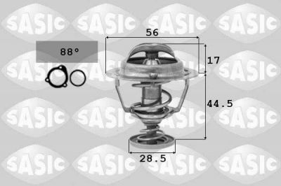 Sasic 3306039 термостат, охлаждающая жидкость на NISSAN PRIMERA (P10)