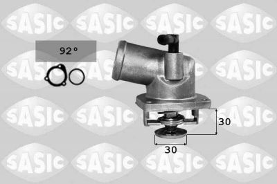 Sasic 3306050 термостат, охлаждающая жидкость на OPEL ASTRA G седан (F69_)
