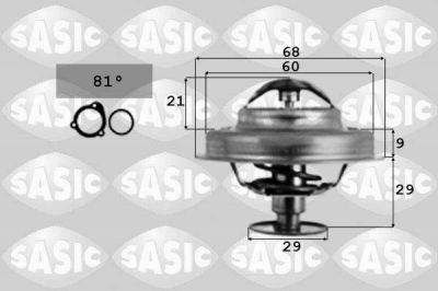 Sasic 3371641 термостат, охлаждающая жидкость на RENAULT 21 универсал (K48_)