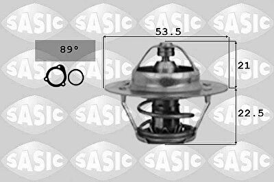 Sasic 3381111 термостат, охлаждающая жидкость на PEUGEOT 306 (7B, N3, N5)