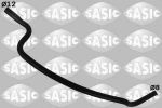 Sasic 3406203 шланг радиатора на OPEL ASTRA H (L48)