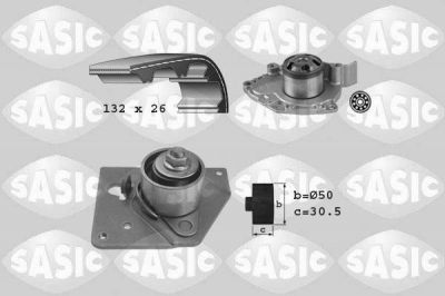 Sasic 3904032 водяной насос + комплект зубчатого ремня на MITSUBISHI CARISMA седан (DA_)