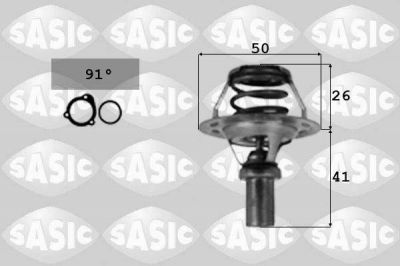 Sasic 4000361 термостат, охлаждающая жидкость на RENAULT CLIO I (B/C57_, 5/357_)