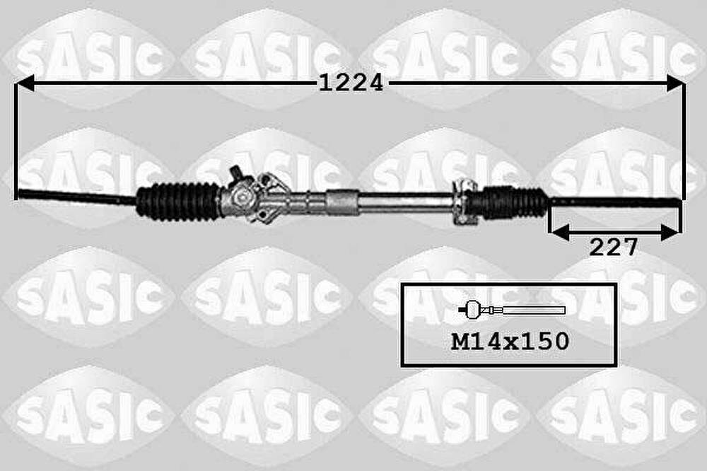 Sasic 4006019 рулевой механизм на RENAULT TRAFIC фургон (TXX)