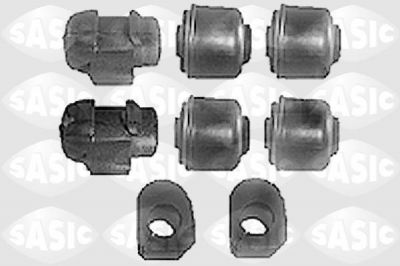 SASIC Ремнабор 4 сайлет блока + 4 втулки стабилизатора пер. подв (405A410S)