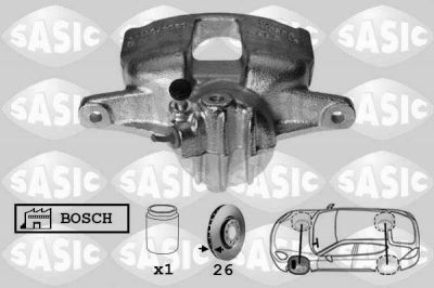 Sasic 6500008 тормозной суппорт на PEUGEOT PARTNER фургон (5)