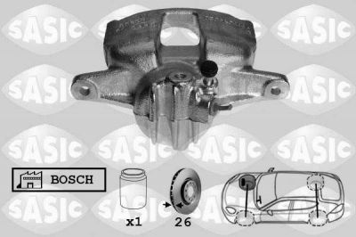 Sasic 6500009 тормозной суппорт на PEUGEOT PARTNER фургон (5)