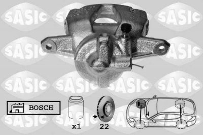 Sasic 6500039 тормозной суппорт на PEUGEOT BIPPER Tepee