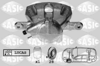 Sasic 6500042 тормозной суппорт на FIAT ULYSSE (179AX)