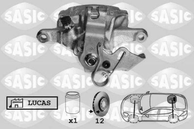 Sasic 6504033 тормозной суппорт на OPEL VIVARO фургон (F7)