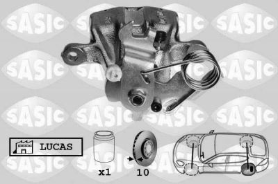 Sasic 6506012 тормозной суппорт на AUDI A4 Avant (8D5, B5)