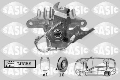 Sasic 6506014 тормозной суппорт на SKODA SUPERB (3U4)