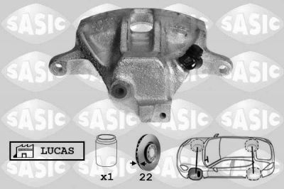 Sasic 6506018 тормозной суппорт на VW PASSAT Variant (3B6)