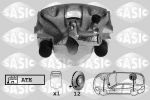 Sasic 6506049 тормозной суппорт на MERCEDES-BENZ SPRINTER 2-t фургон (901, 902)