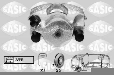 Sasic 6506060 тормозной суппорт на OPEL ASTRA H (L48)