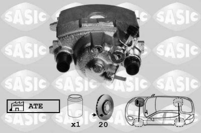 Sasic 6506091 тормозной суппорт на VW GOLF III (1H1)