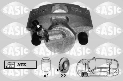 Sasic 6506108 тормозной суппорт на FORD FIESTA IV (JA_, JB_)