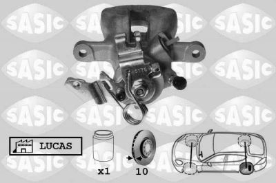 Sasic 6506112 тормозной суппорт на OPEL ZAFIRA A (F75_)