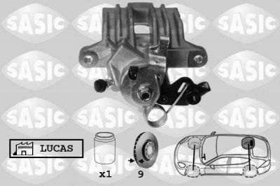 Sasic 6506123 тормозной суппорт на AUDI A1 (8X1, 8XK, 8XF)