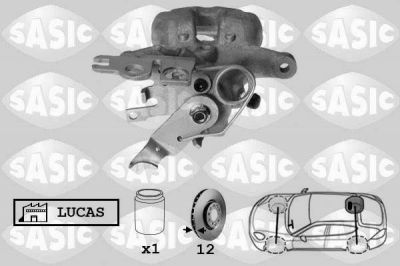 Sasic 6506133 тормозной суппорт на VW CADDY III фургон (2KA, 2KH, 2CA, 2CH)